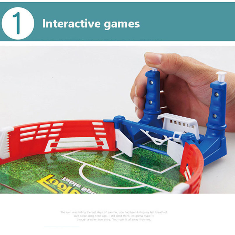 Mini Tabletop Football Match - Fun Portable Soccer Game for Kids